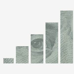 Photo Compound interest graph