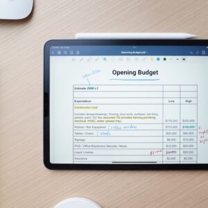 Photo Budgeting spreadsheet